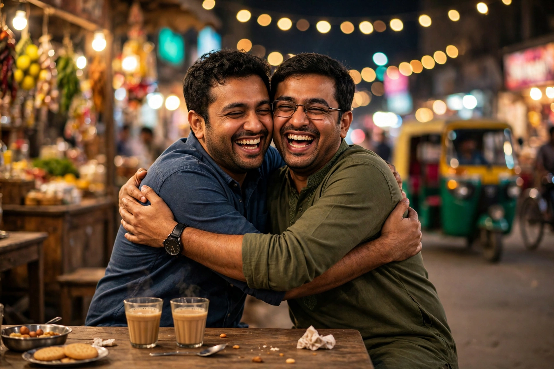 Old friends reuniting — some bonds never fade